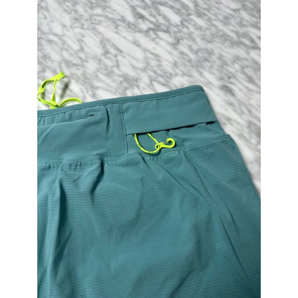Adidas Adizero Running Gel Pocket 3” Split Shorts Teal JV7162 Men's XL NEW